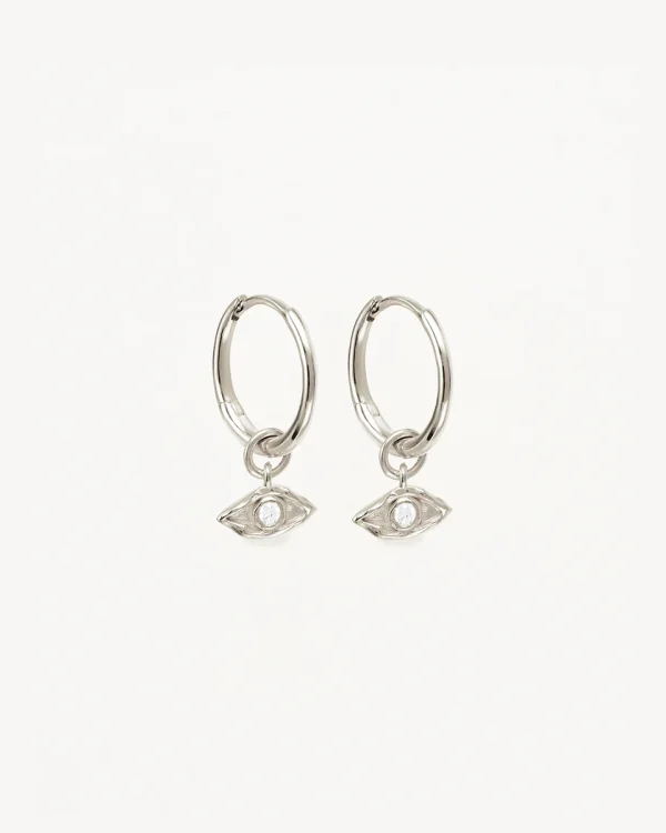 Silver Protected Hoops